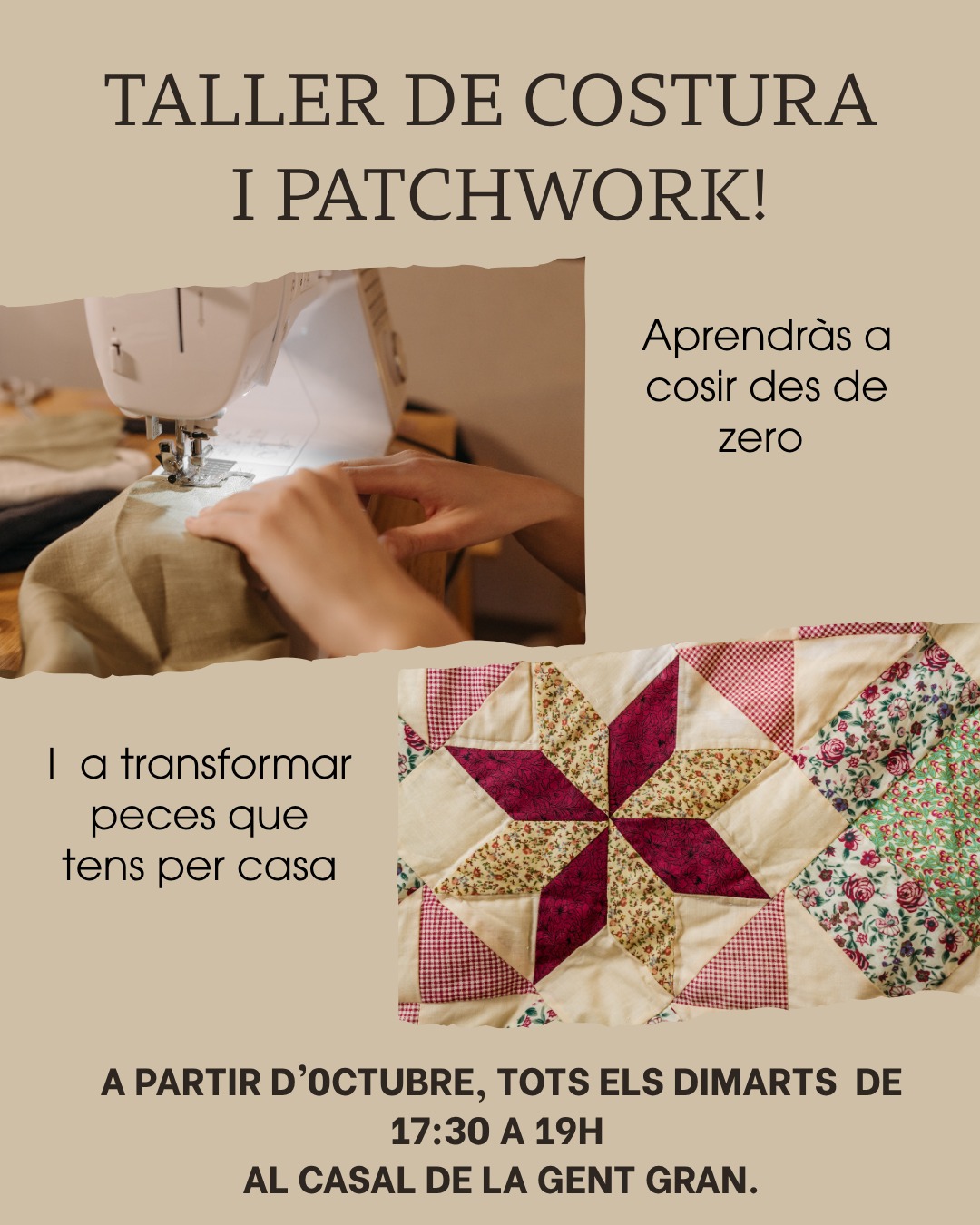Taller de costura i patchwork